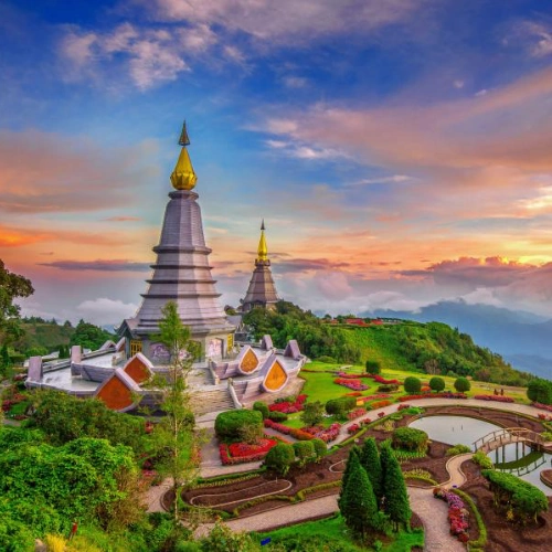 Mae Hong Son - Mae Chaem - Chiang Mai