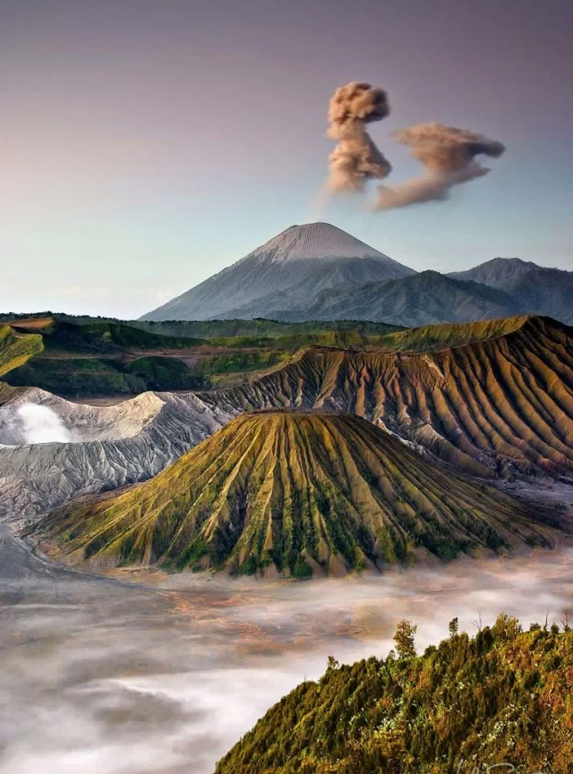 Indonesia volcano reveals nature’s power